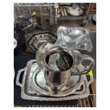 Silver-Tone Tableware Set