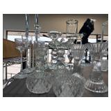Clear Glass and Crystal Decor Items