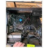 PC Case With Components and Parts