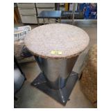 Granite Top Lazy Susan With Metal Base