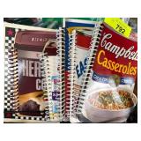 Seven Brand-Themed Spiral Cookbooks