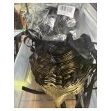 Gold Tone Masquerade Masks