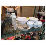 Ceramic Dishes and Glassware