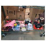 Toys and Plush Lot with Accessories