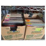 Two Boxes of Assorted Vinyl Records