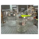 Glass Canisters With Lids