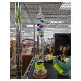 Galileo Thermometer With Wooden Base