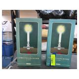 Restoration Hardware Stocking Holder Lamps