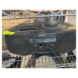 Sony Portable Boombox with CD and Cassette Player
