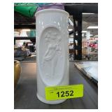 Rosenthal Ceramic Vase with Embossed Detail