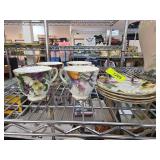 Duchess Fine Bone China Floral Teacups and Plates