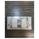 Peru Pure Silver 20 Gram Bar by The Silver Mint