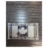 20-Gram Pure Silver Bar by The Silver Mint