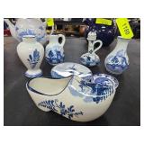 Dutch Delft Blue Decorative Items