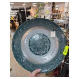 Akcam Decorative Round Embossed Plate