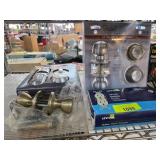 Universal Hardware Lock Sets and Leviton Outlets