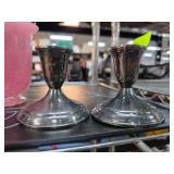 Towle Silverplate Candle Holders Pair