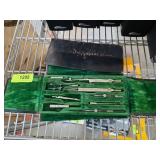 Drafting Instruments in Case