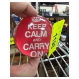 Keep Calm and Carry On Paperweight