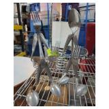 Fork and Spoon Figure Sculptures