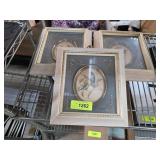 Three Framed Bird Art Prints