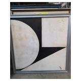 Abstract Painting by Terry A. Beczak, 1969