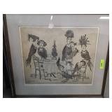 Curt Frankenstein Artistï¿½s Proof Artwork Signed