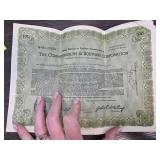 Commonwealth & Southern Corp. Stock Certificates