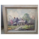 Derk Smit Framed Landscape Painting Listed Artist