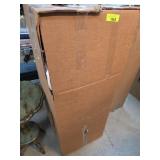 Box Containing Assorted Clothes