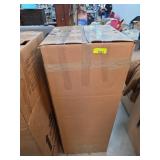 Cardboard Box Filled With Clothing