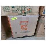 Clothes in Home Depot Moving Box