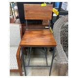 West Elm Rustic Acacia Bar Stool