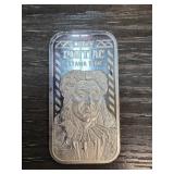 Pure Silver 20 Gram Chief Pontiac Bar