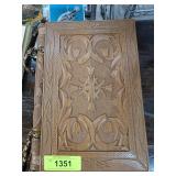 Wooden Handcrafted Album With Decorative Details