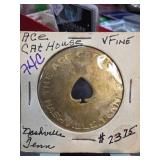 Ace Cat House Nashville Tenn Token