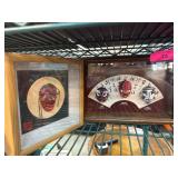 Framed Korean Mask Wall Art Set