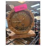 Wooden Desk Clock With Floating Numbers