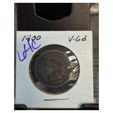 1900 Indian Head One Cent Coin
