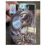 1 Grain .999 Fine Silver Card with Cow Design