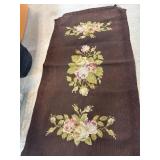 Decorative Textile Lot with Floral Patterns
