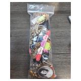 Bag of Assorted Costume Jewelry