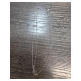 Sterling Silver Necklace With Tangle