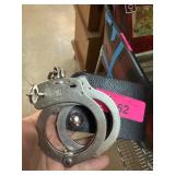 Smith & Wesson Handcuffs with Leather Holster