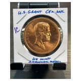 U.S. Grant Inaugural Medal, US Mint