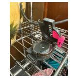 Gray Military-Style Compass With Metal Case