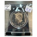 2005-S Kennedy Half Dollar Proof Coin
