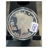Cook Islands 2021 One Dollar Coin With 1921-2021 D