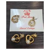 Two Pairs of Park Lane Earrings