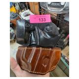Leather and Synthetic Gun Holsters